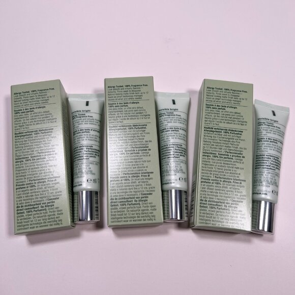 LOT 3 Clinique Pore Refining Solutions Instant Perfector Shade INVISIBLE BRIGHT - Picture 2 of 4